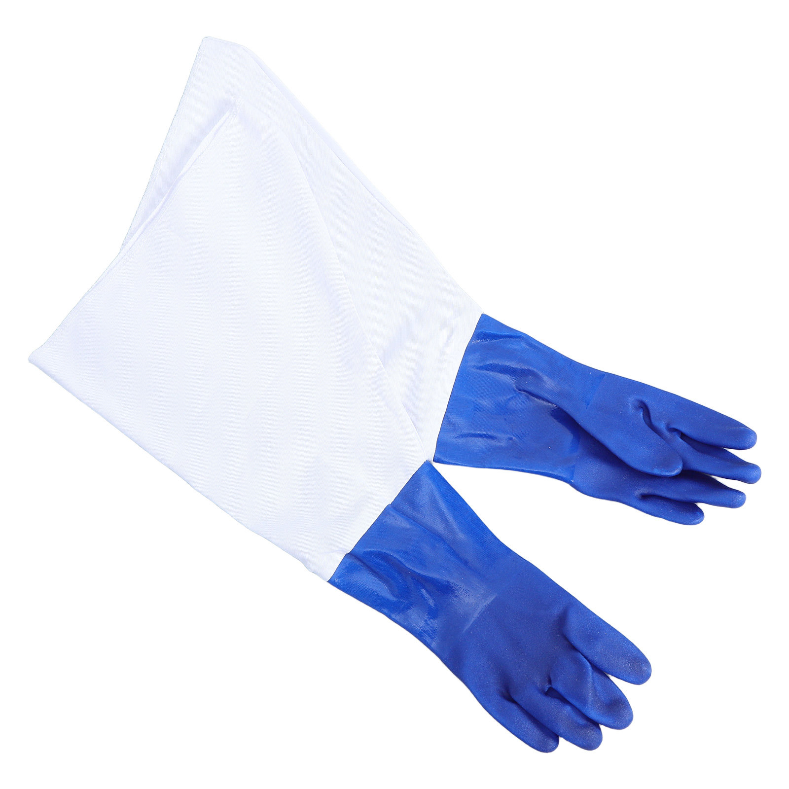 Rubber Glove Cleaning - 1Pair Sandblasting Cabinet Rubber Gloves Heavy
