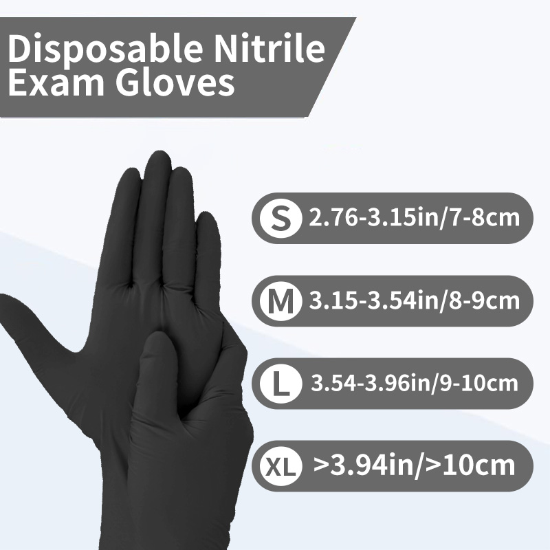 100-1000Pcs Nitrile Exam Glove - đánh giá và giá Exam Glove Nitrile