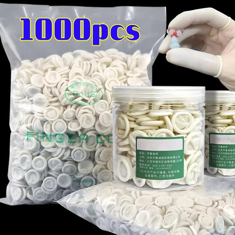 100-1000pcs White Disposable F - đánh giá và giá Latex Disposable Glove