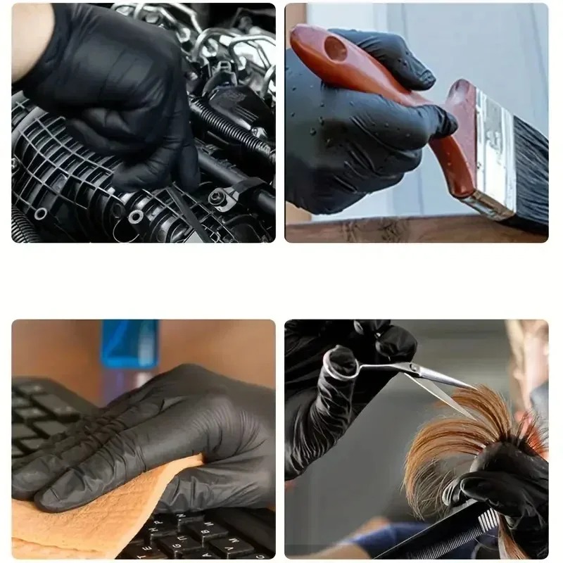 Disposable Black Gloves Unisex - đánh giá và giá Latex Disposable Glove