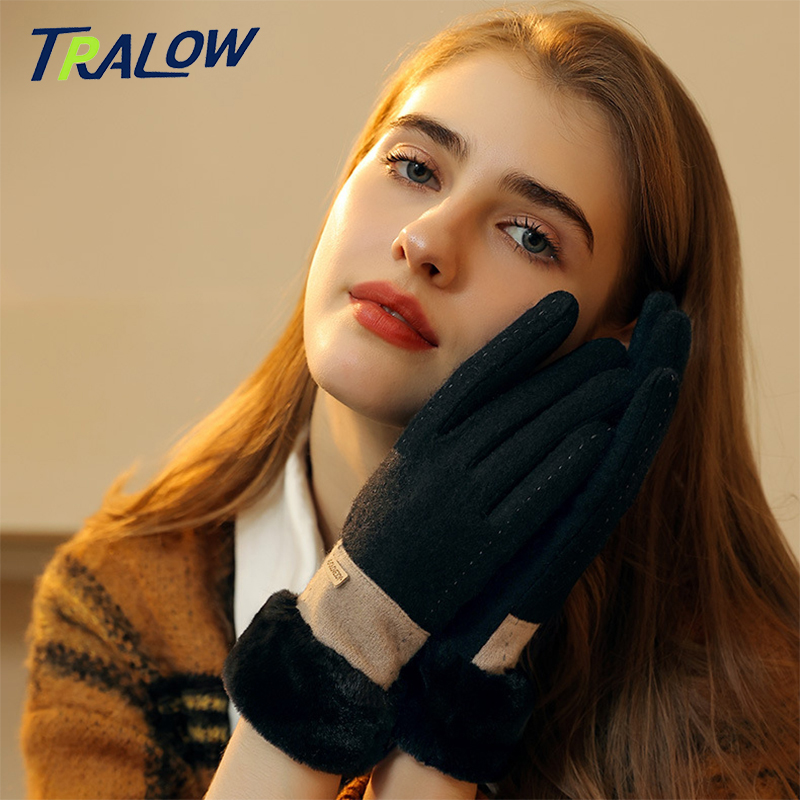 TRALOW Women's Winter Knit Tou - đánh giá và giá Wool Glove Lined