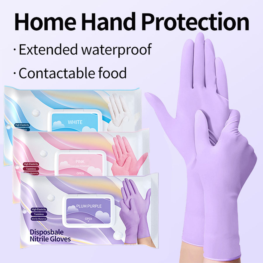 Disposable Nitrile Cleaning Gl - đánh giá và giá Exam Glove Nitrile