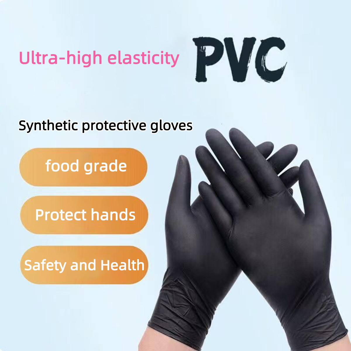 Heavy-Duty Black Disposable Ni - đánh giá và giá Nitrile Mechanic Glove