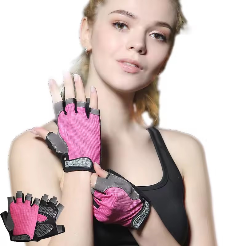 Breathable Anti-Slip Half Fing - đánh giá và giá Workout Glove Gym