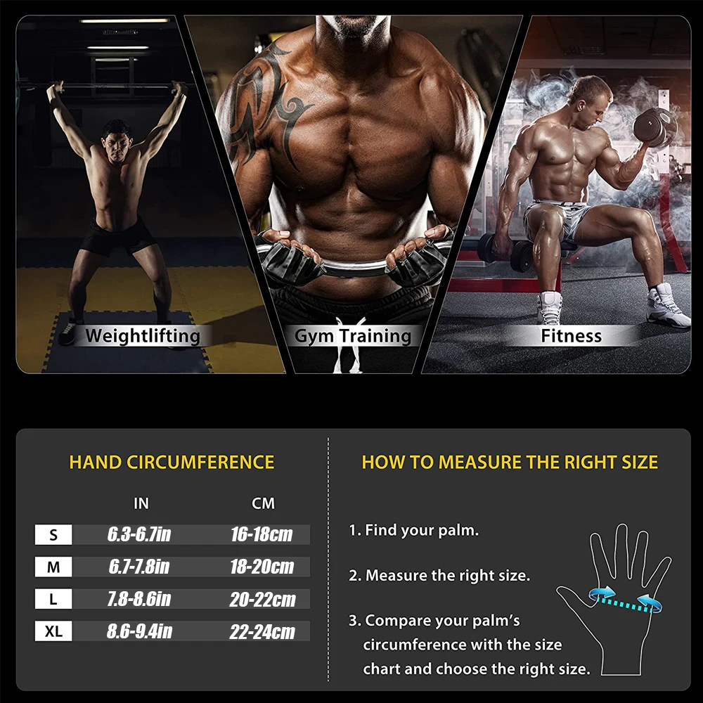 1Pair Half Finger Gym Fitness  - đánh giá và giá Workout Glove Gym
