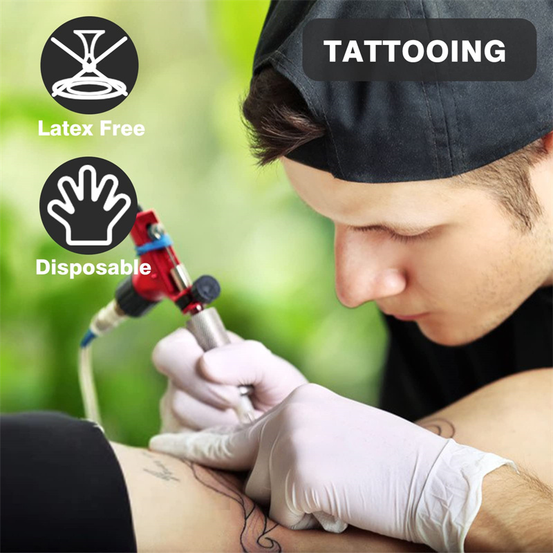 Trắng Nitrile Dùng Một Lần Găn - đánh giá và giá Exam Glove Nitrile